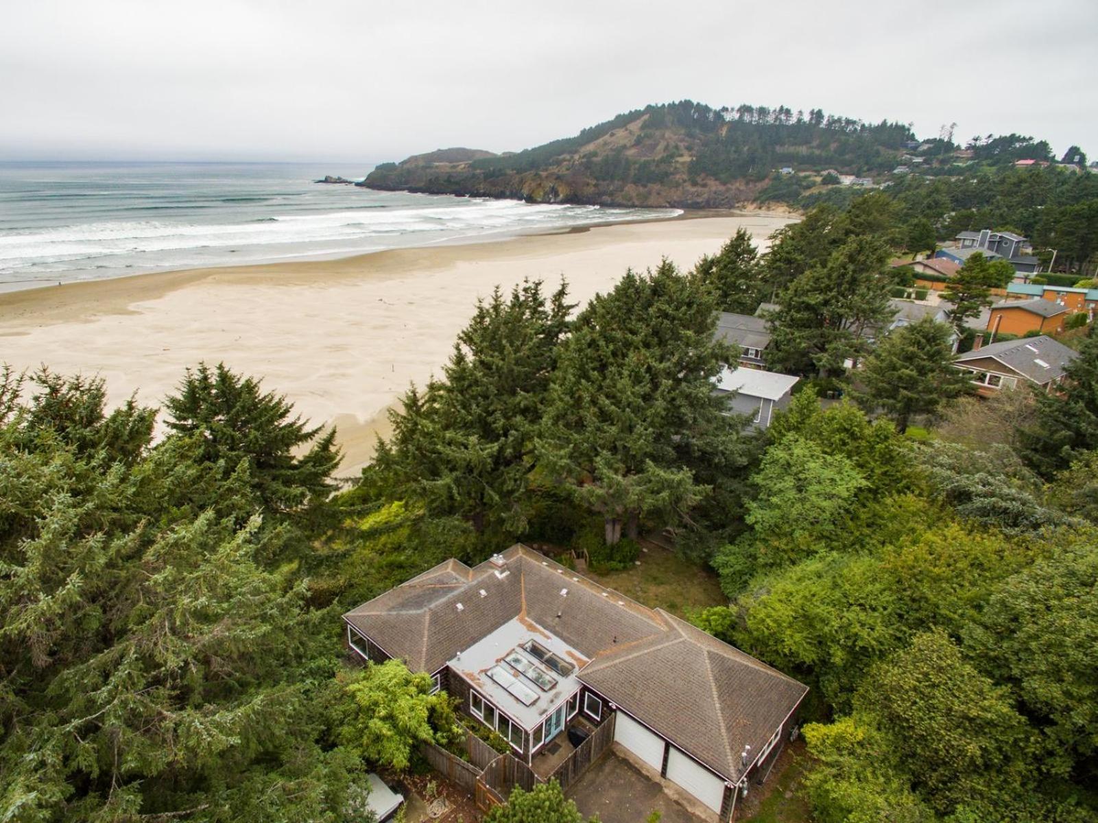 Agate Beach Oceanfront Villa Newport Exterior photo