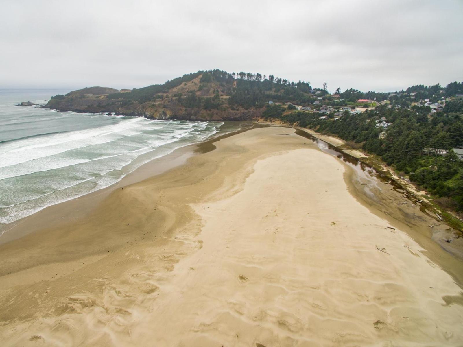 Agate Beach Oceanfront Villa Newport Exterior photo